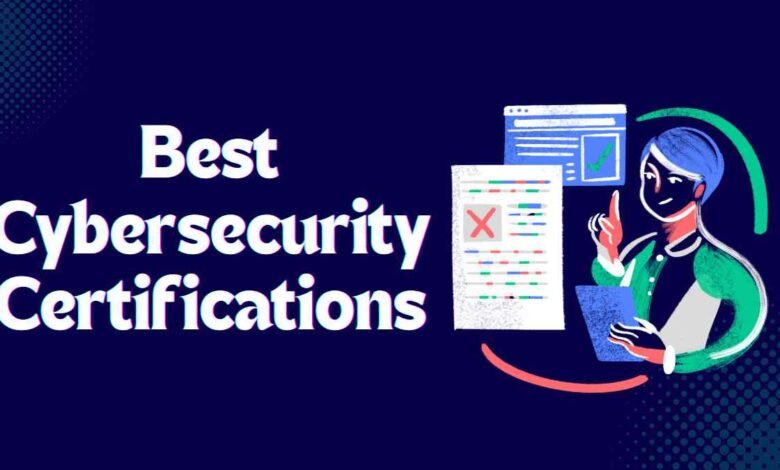 Best Cybersecurity Certifications